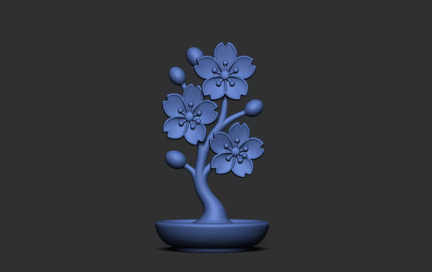 Cherry Blossoms 3D print model_17