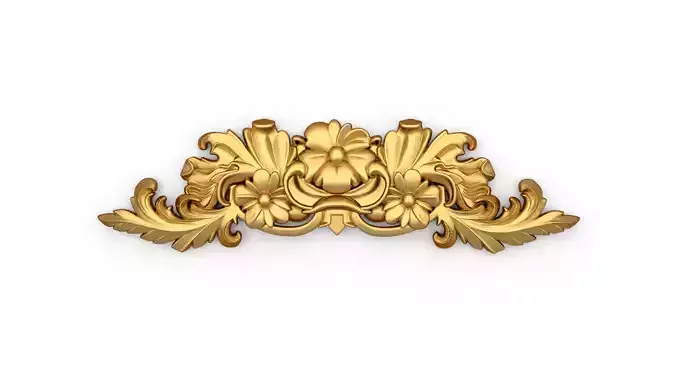 carved classic decorative ornament cnc 3d printing stl 27 