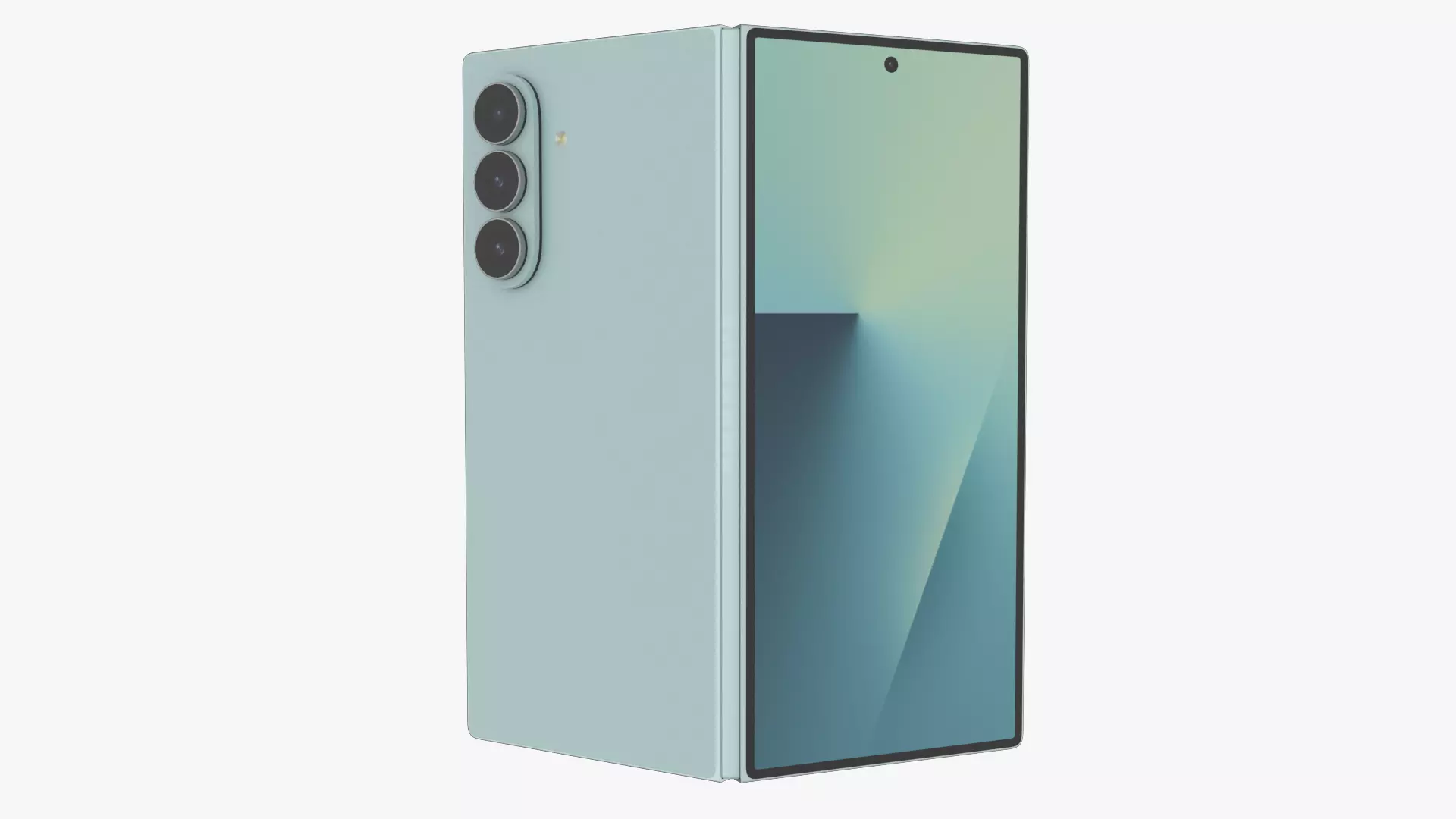 Samsung Galaxy Z Fold 7 Mint 3D model