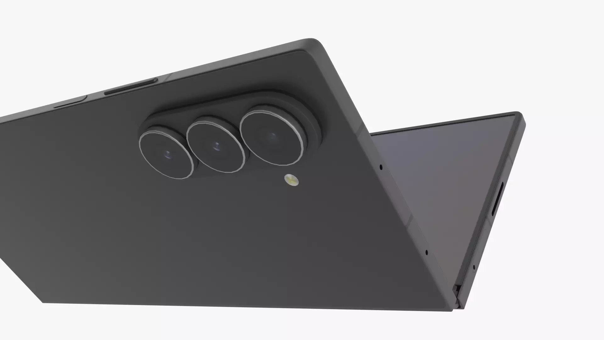 Samsung Galaxy Z Fold 7 Jetblack 3D model_2