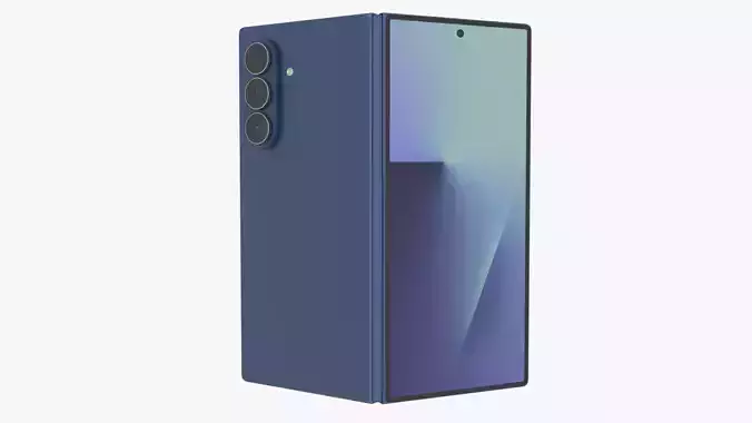 Samsung Galaxy Z Fold 7 Blue Shadow