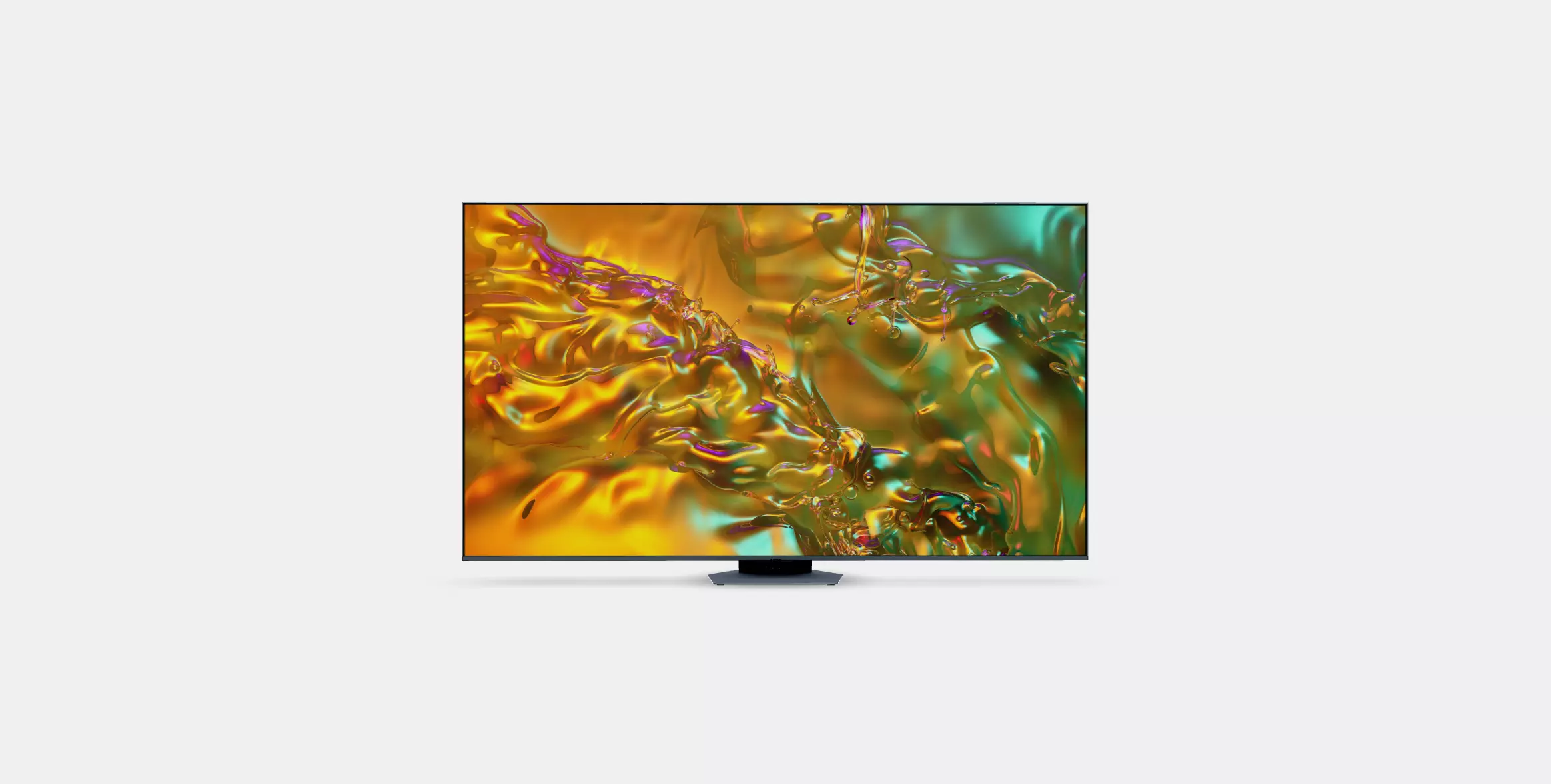 85 QLED 4K Q80D TV Dials 3D model_4