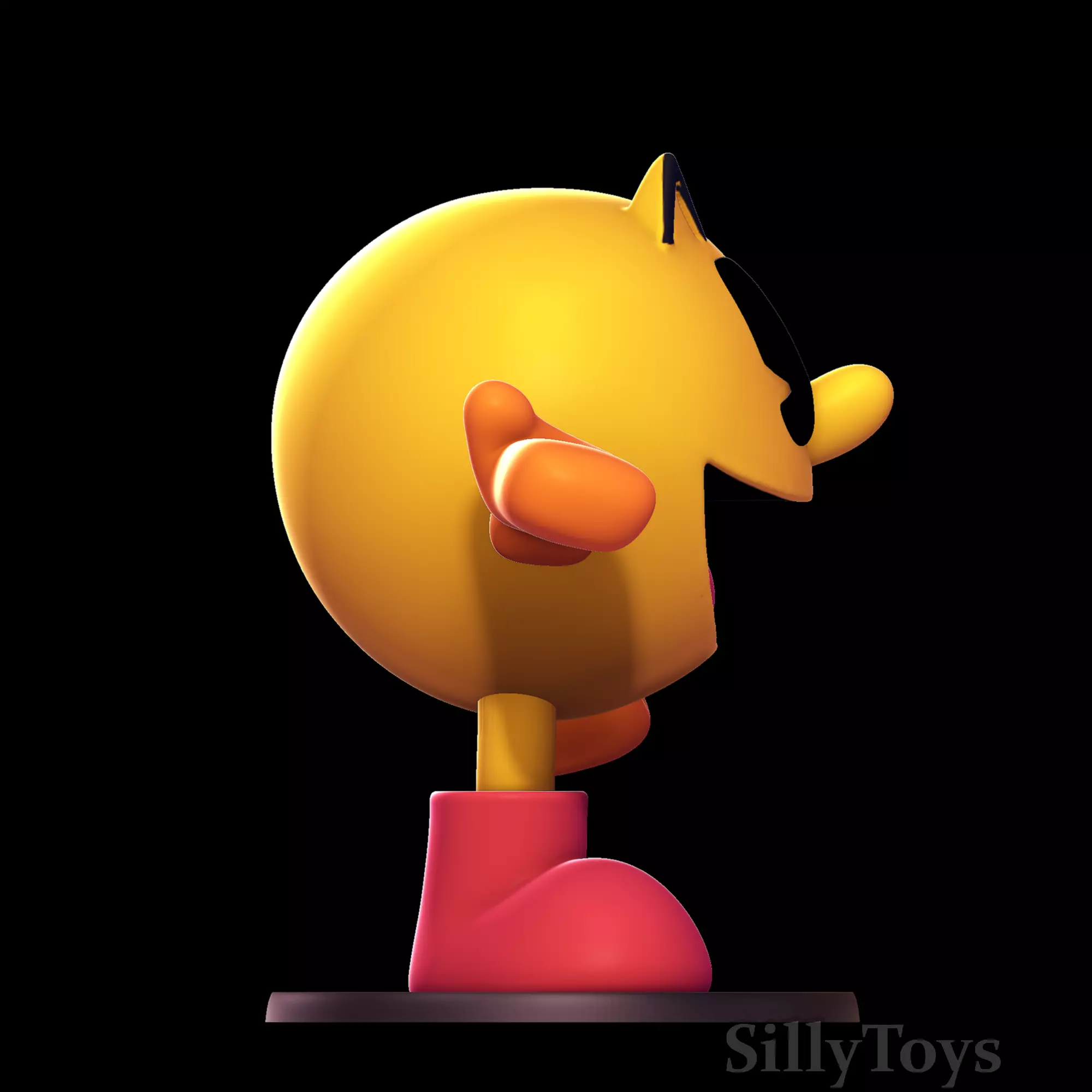 PAC-MAN 3D print model_2