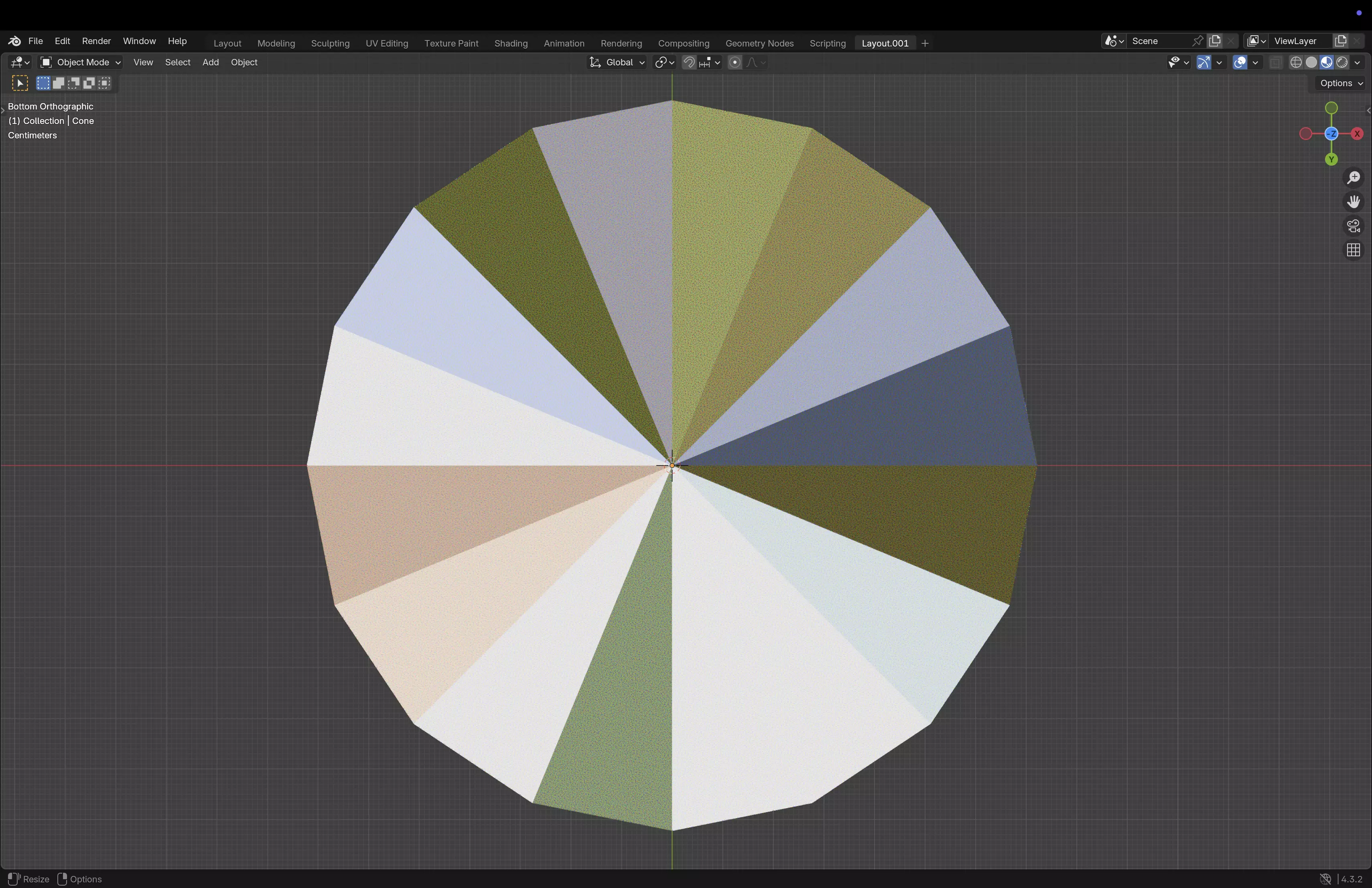 Diamond Low-poly 3D model_13