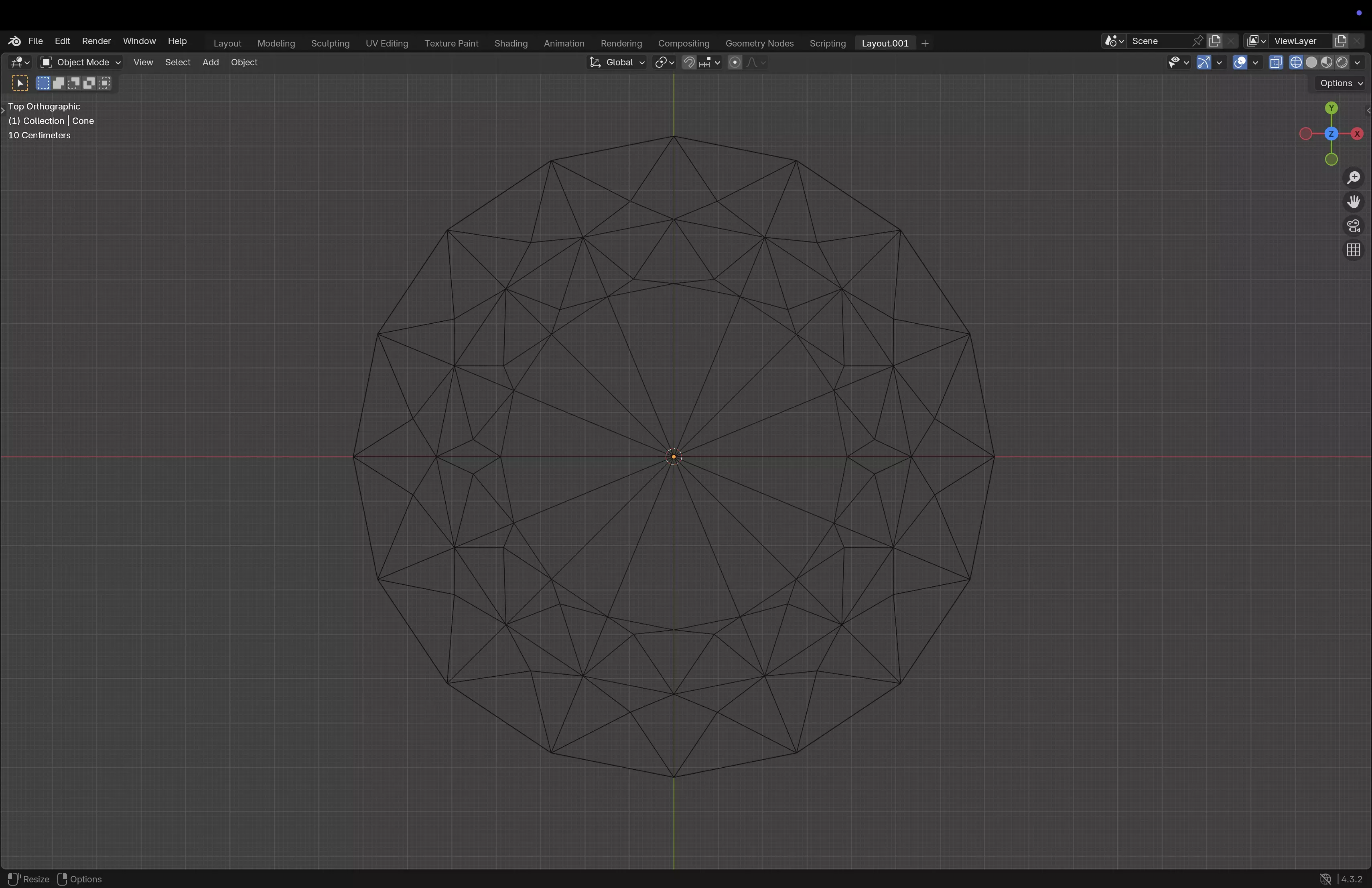 Diamond Low-poly 3D model_16