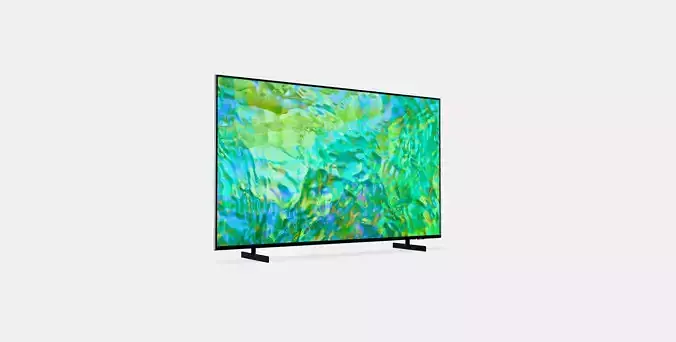 43 UE43CU8000UXCE Crystal UHD 4K TV Dials 3D model 43 UE43CU8000UXCE Crystal UHD 4K TV Dials 3D model