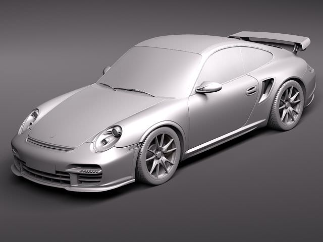 Porsche 911 GT2 RS 2011 3D model_8