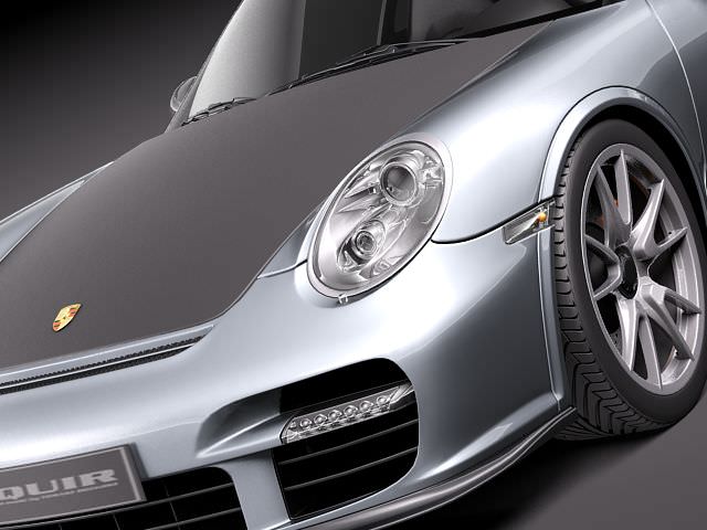 Porsche 911 GT2 RS 2011 3D model_2