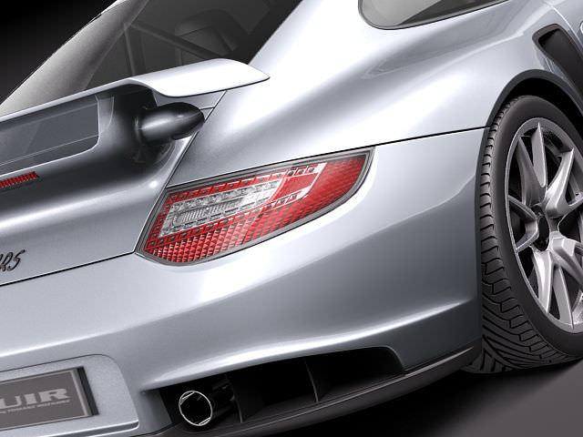 Porsche 911 GT2 RS 2011 3D model_3