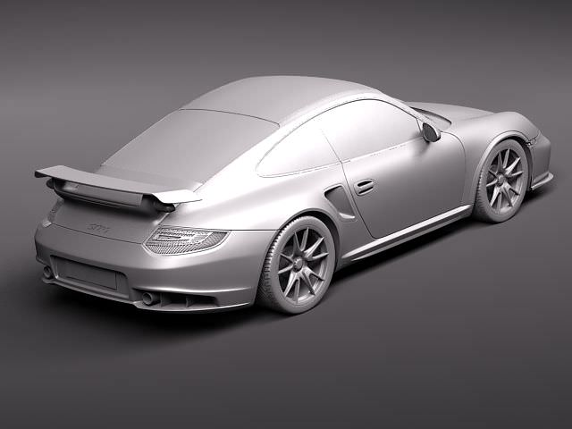 Porsche 911 GT2 RS 2011 3D model_11