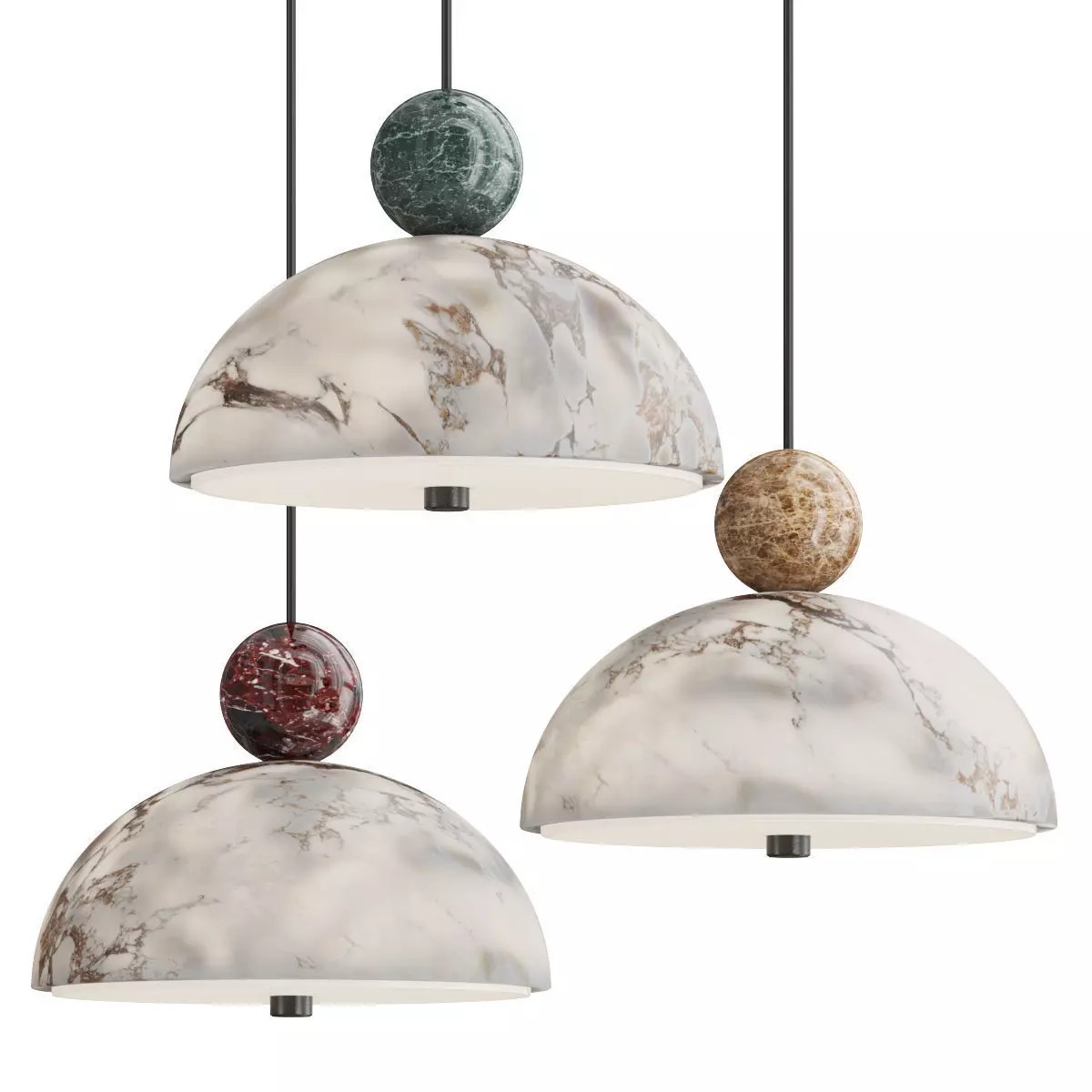 Penndat lamp STENLY MARBLE 3D model