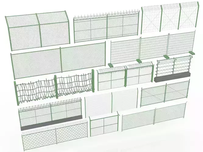 Chain Link Wire Fence