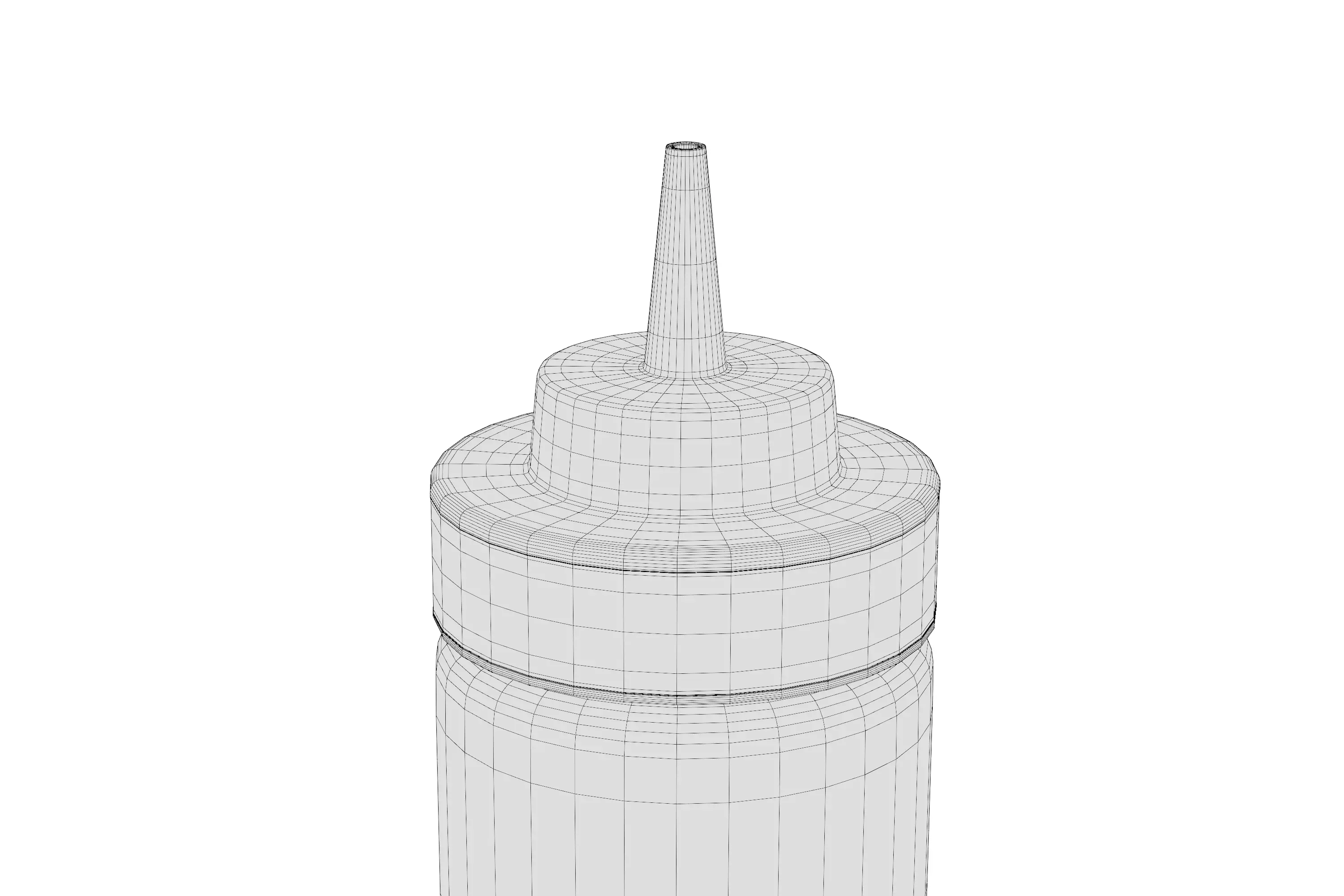 Ketchup Squeeze Bottle 3D model_6