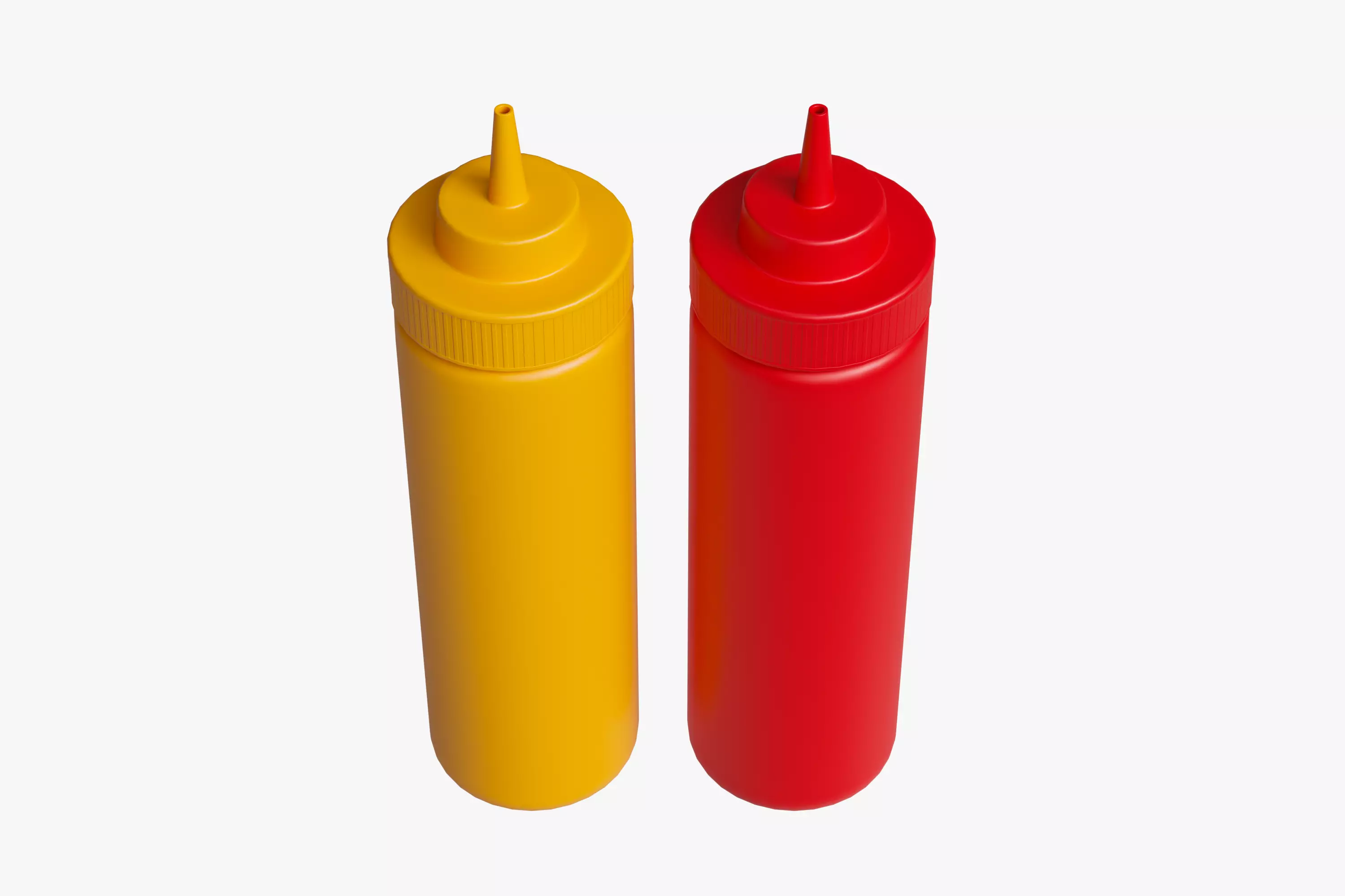 Ketchup Squeeze Bottle 3D model_1