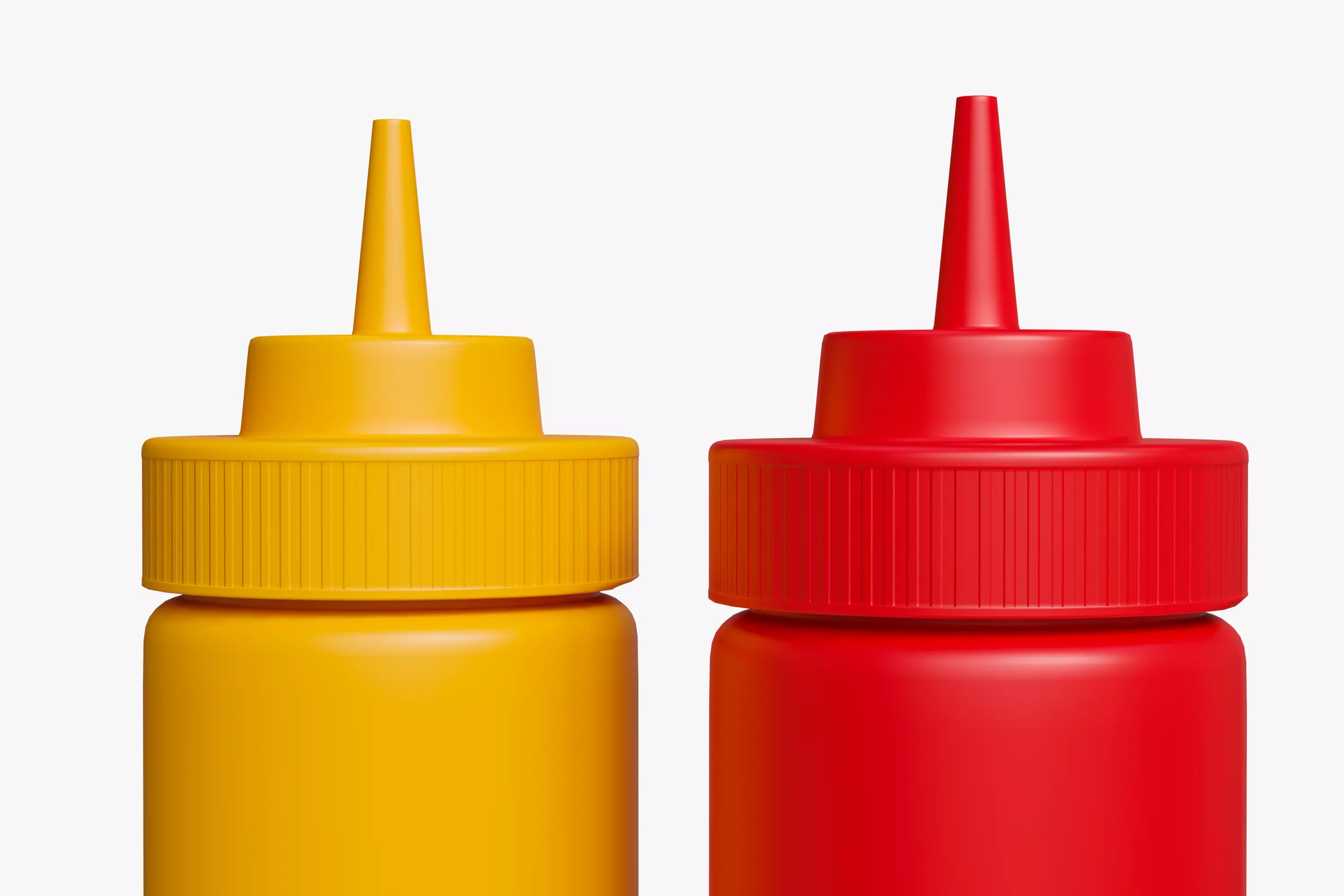 Ketchup Squeeze Bottle 3D model_3