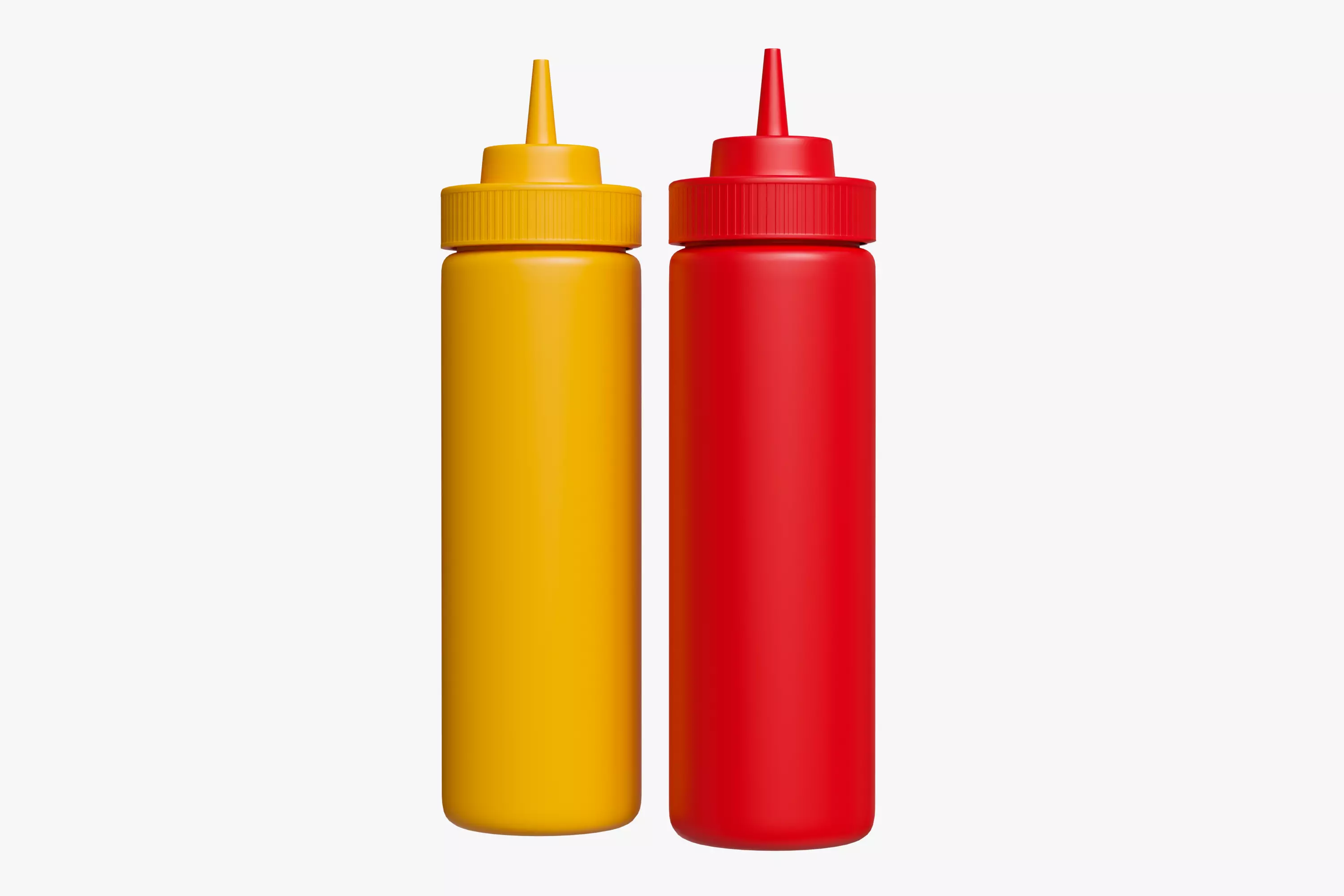 Ketchup Squeeze Bottle 3D model_2
