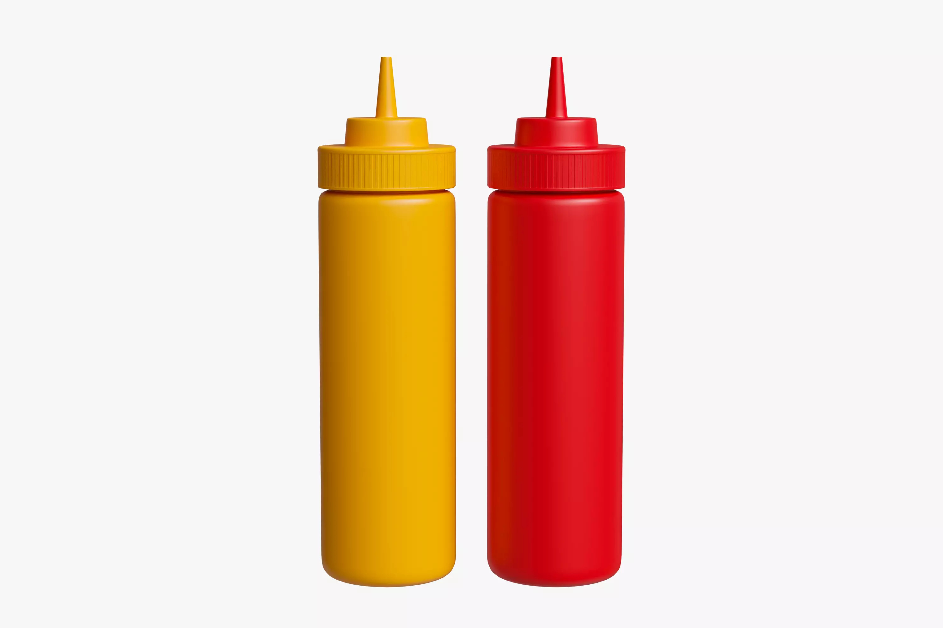 Ketchup Squeeze Bottle 3D model_0