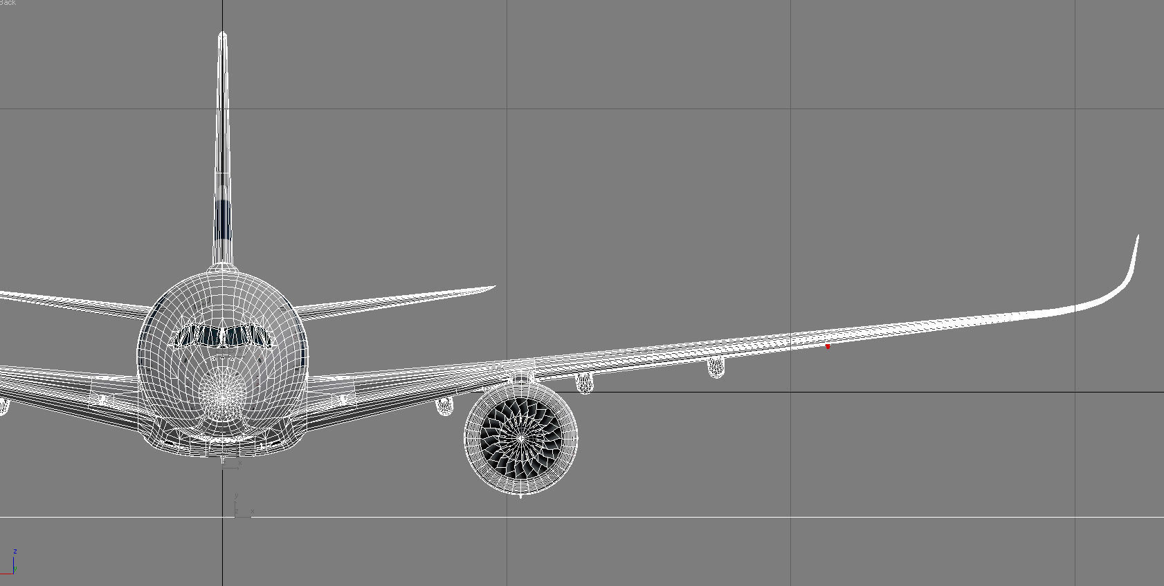 Airbus A350-900 XWB Finnair OH-LWA Low-poly 3D model_16
