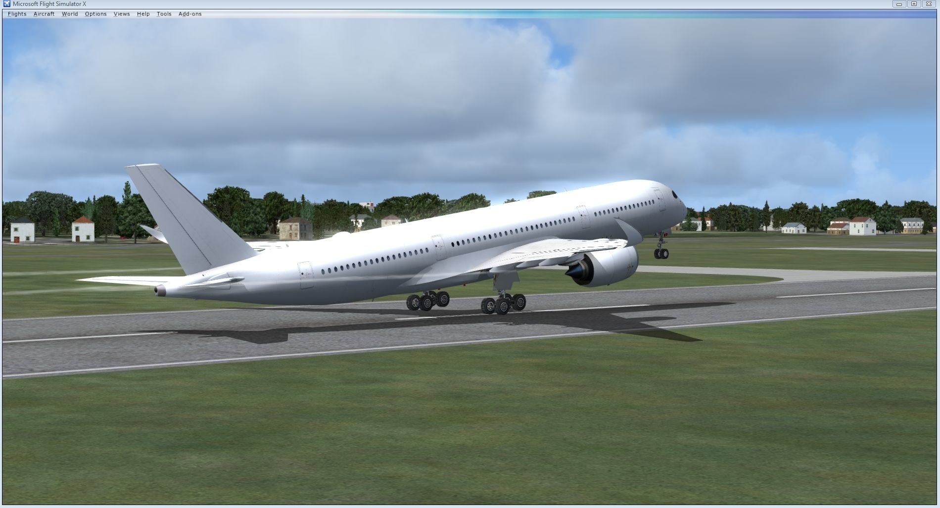 Airbus A350-900 XWB Finnair OH-LWA Low-poly 3D model_30