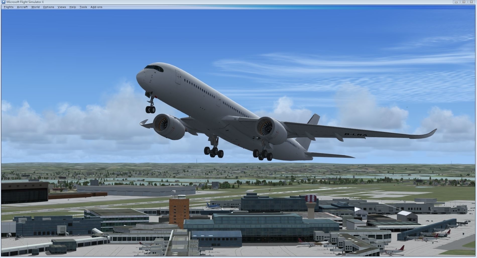 Airbus A350-900 XWB Finnair OH-LWA Low-poly 3D model_29