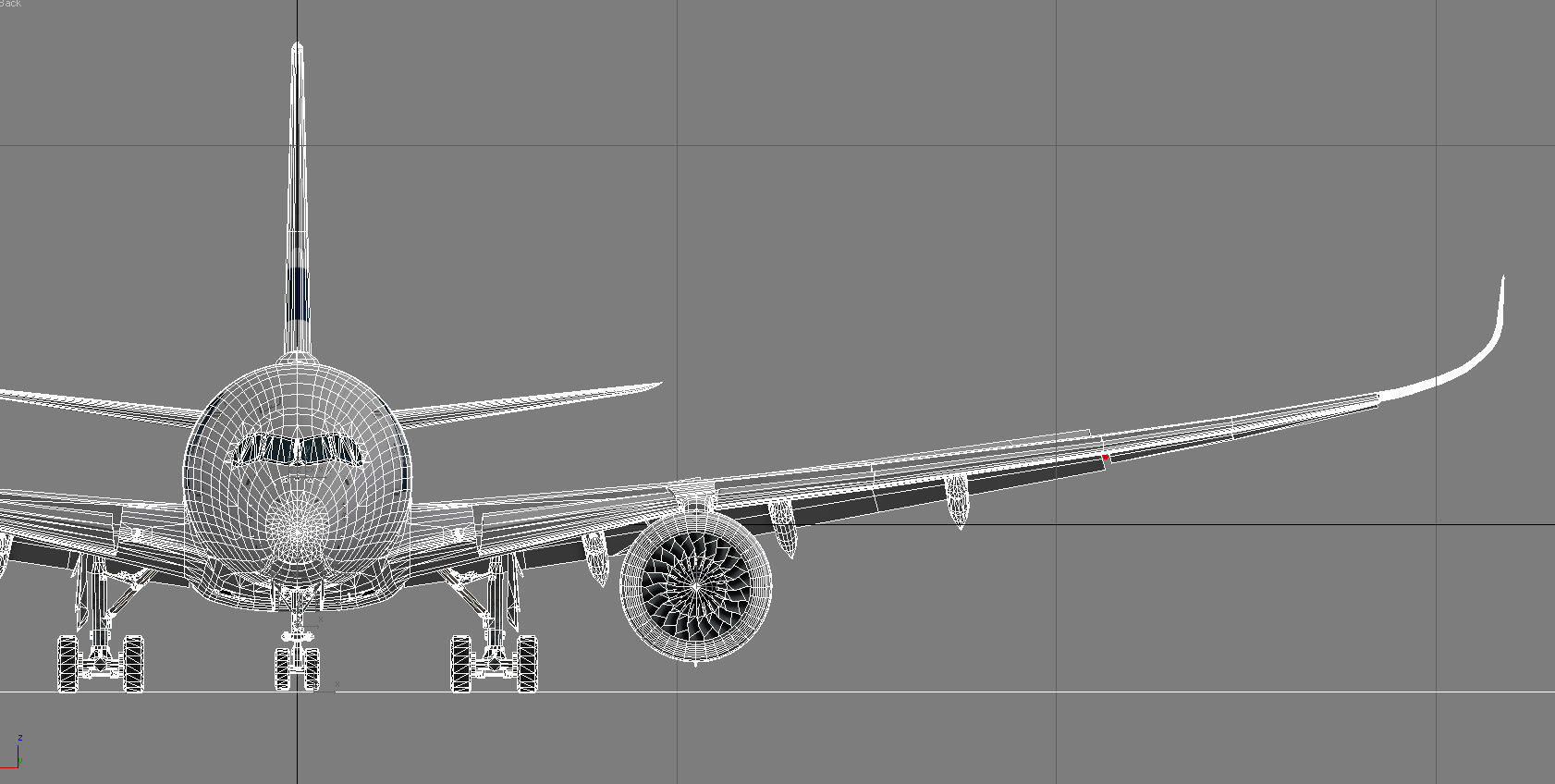 Airbus A350-900 XWB Finnair OH-LWA Low-poly 3D model_17