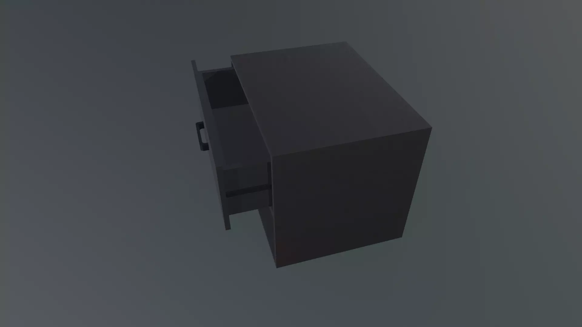 Stand Table  Low-poly 3D model_6