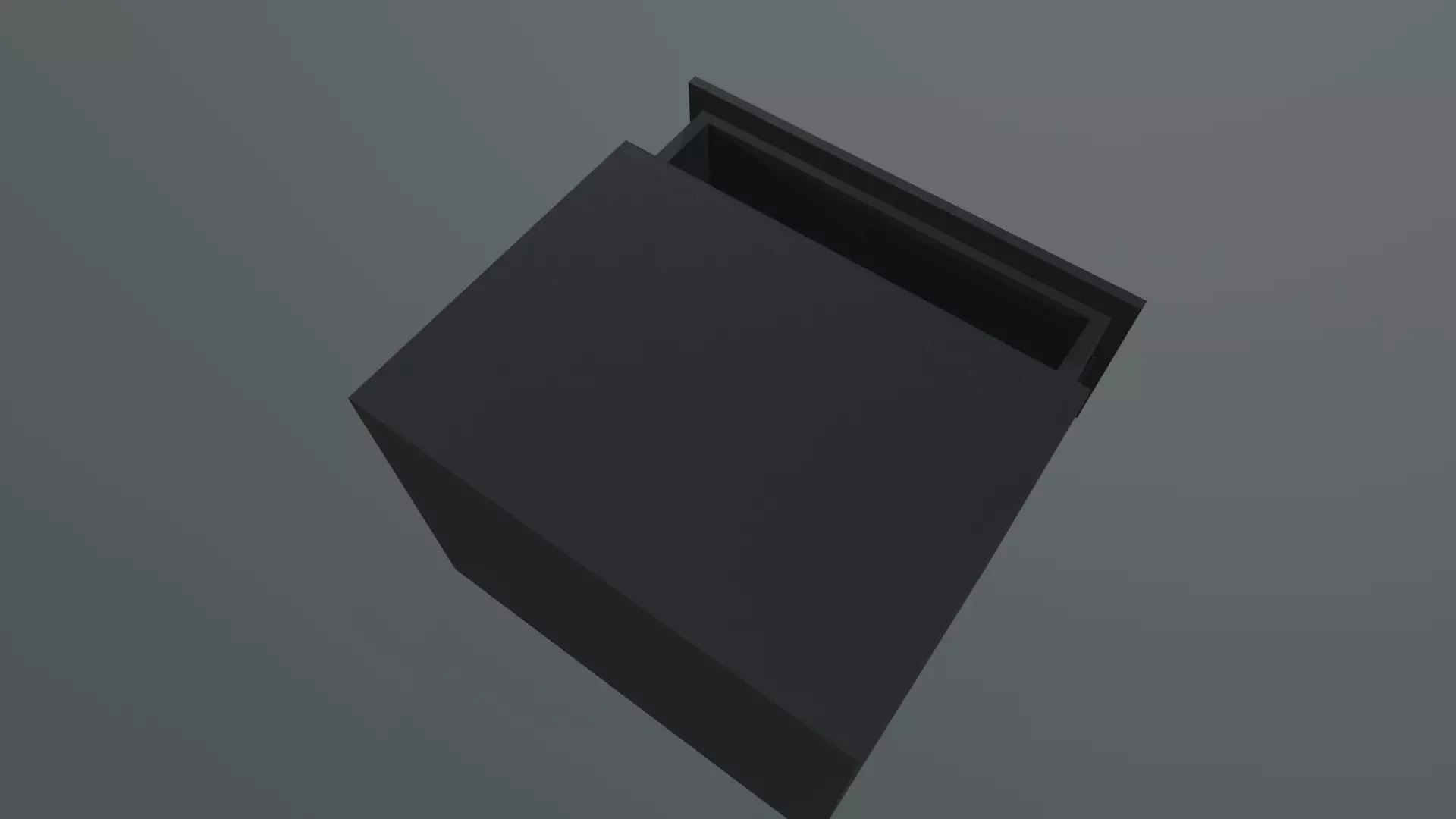 Stand Table  Low-poly 3D model_3