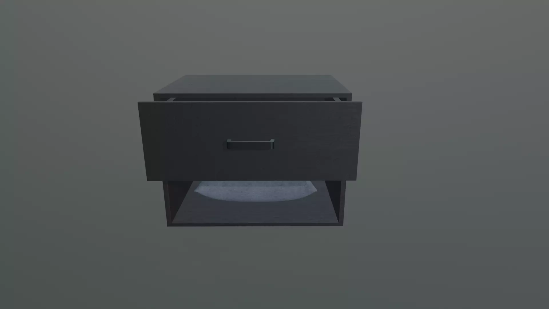 Stand Table  Low-poly 3D model_5