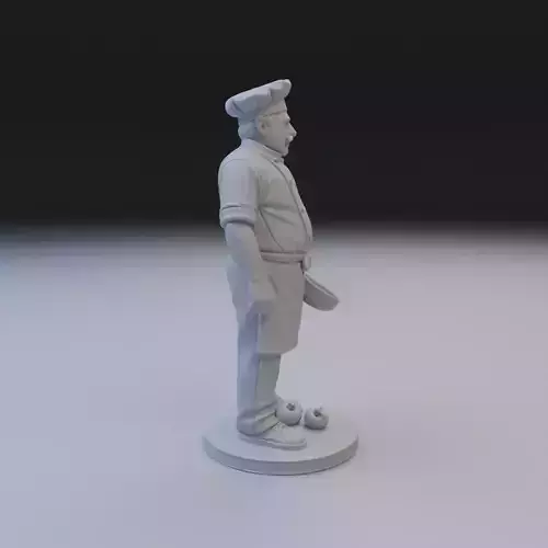chef  kitchen 3D print model 2