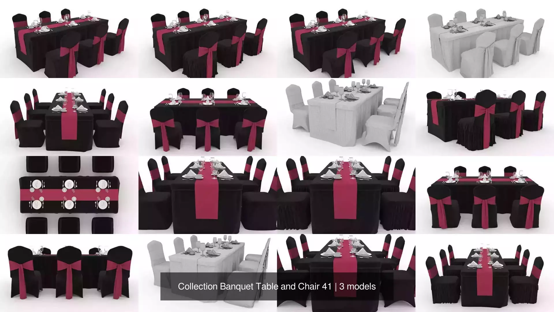Collection Banquet Table and Chair 41 _1