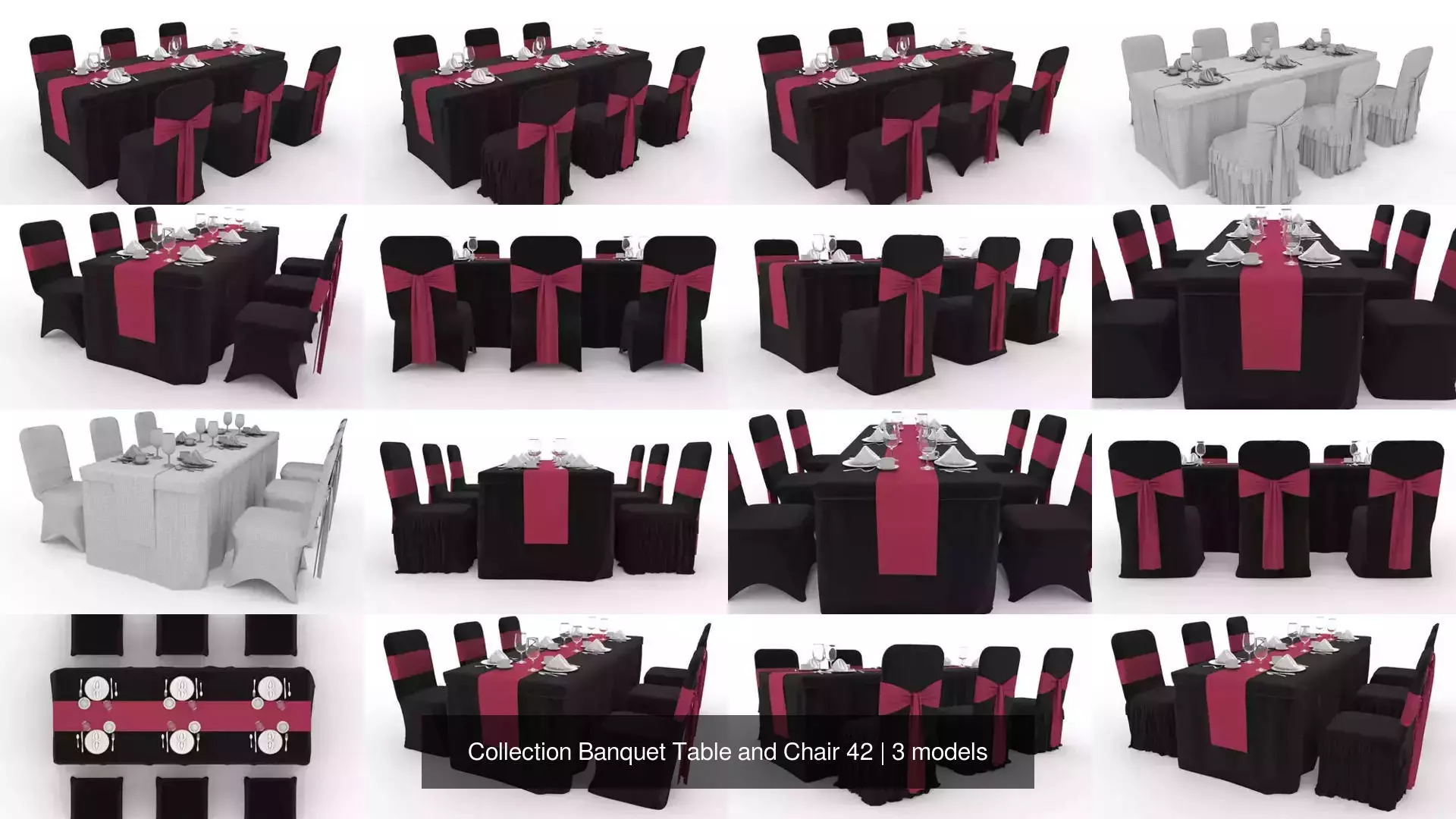 Collection Banquet Table and Chair 42 _1