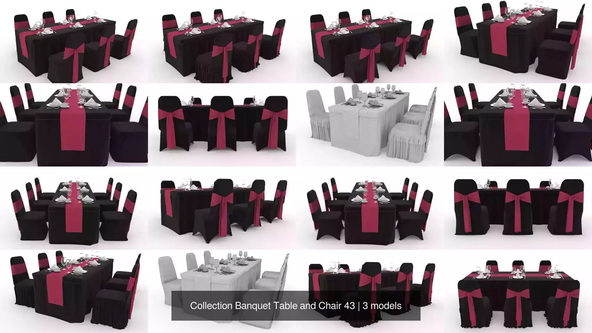 Collection Banquet Table and Chair 43 _1