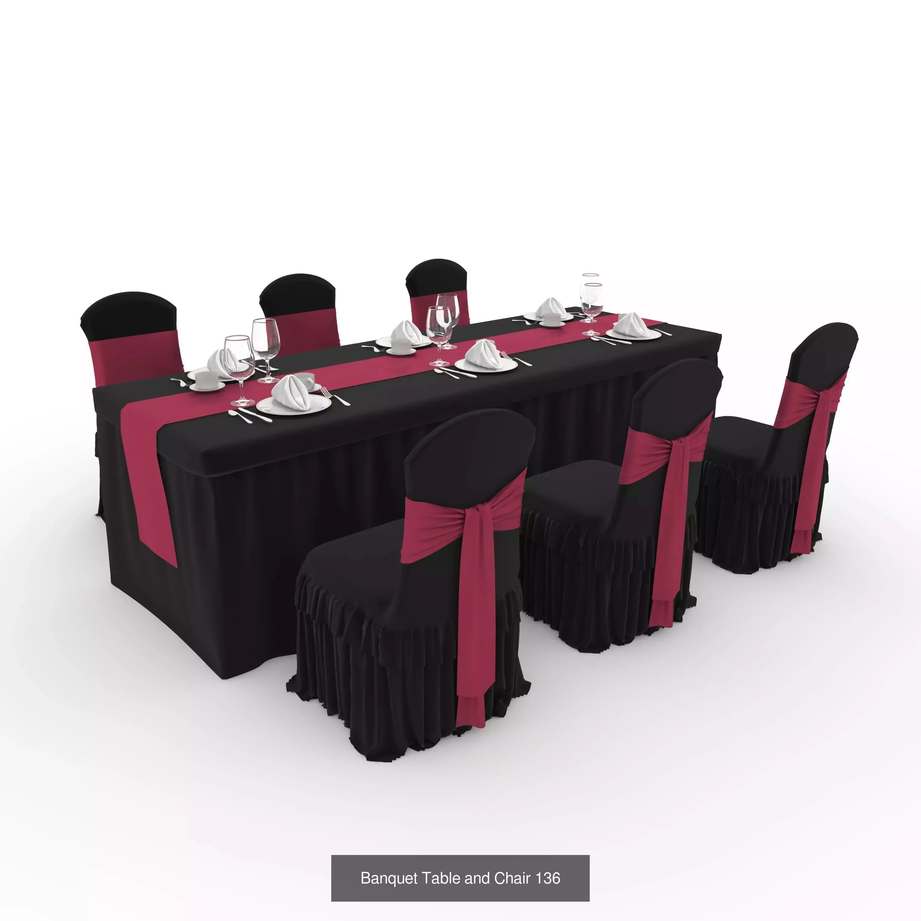 Collection Banquet Table and Chair 45 _2