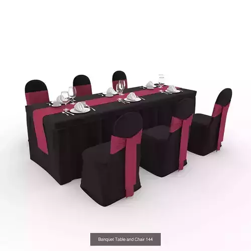 Collection Banquet Table and Chair 48 