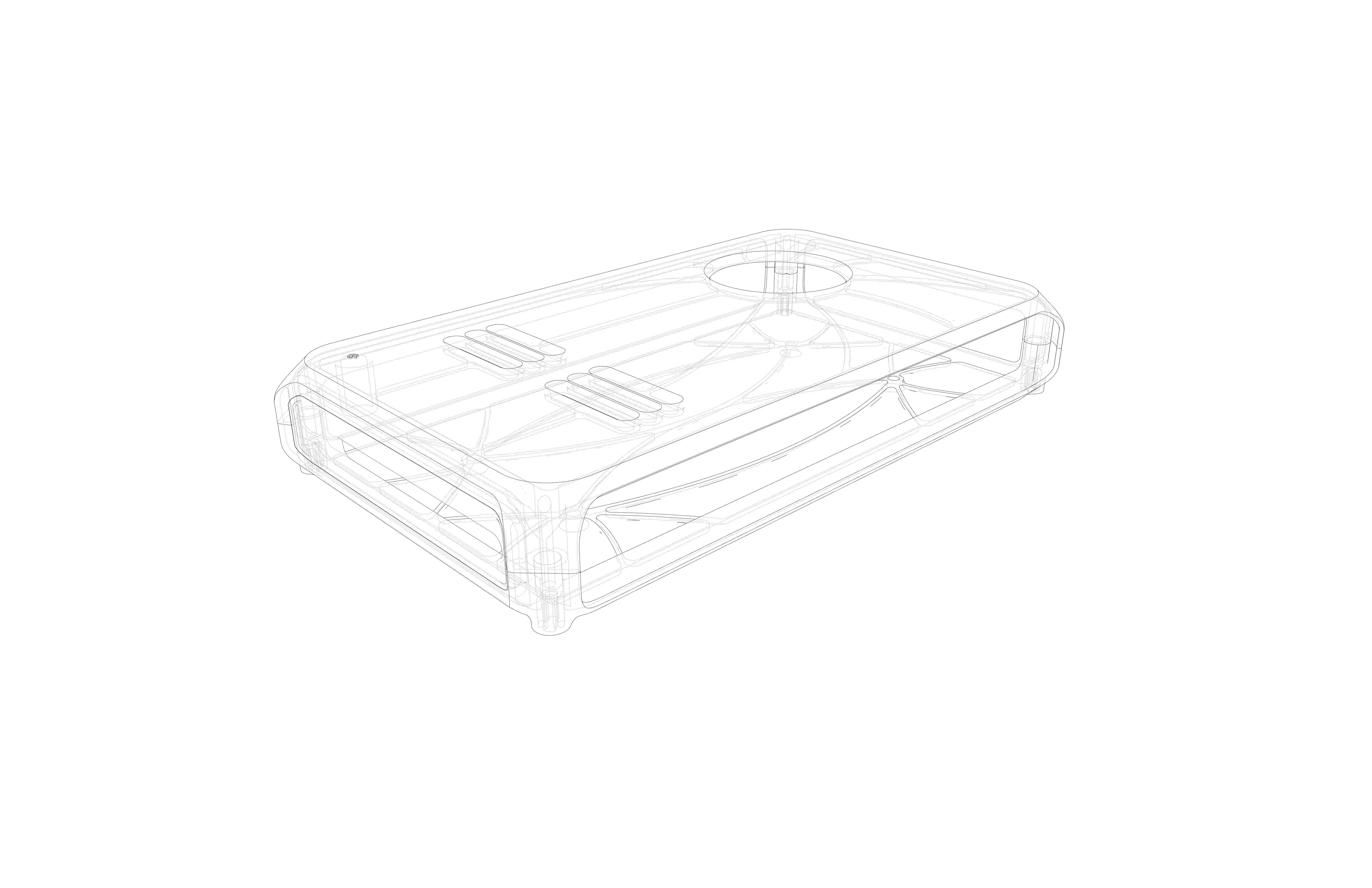 Mean Well LRS-350 Series Power Supply Enclosure 3D print model_12