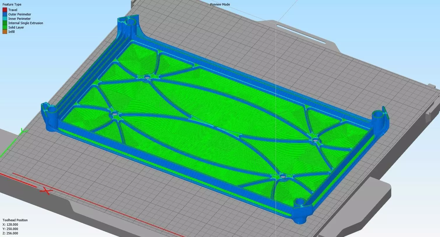 Mean Well LRS-350 Series Power Supply Enclosure 3D print model_13