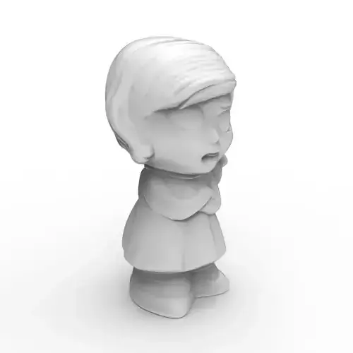 Disgust - Inside Out 3D Figure - STL and Original 3D Scan 3D print model