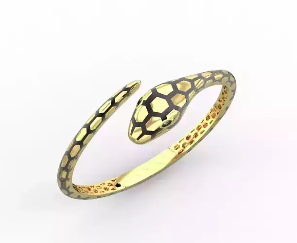 bvlgari yilan serpenti kelepce bilezik yilan snake