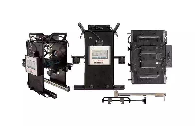 Industrial Wear Test Machine Low-poly 3D model
