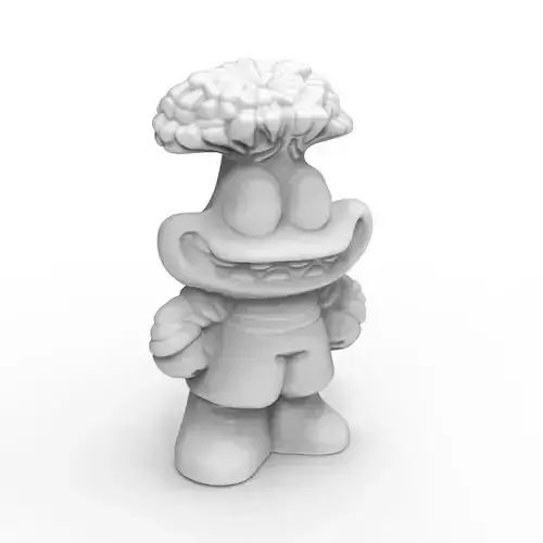Anxiety - Inside Out 3D Figure - STL and Original 3D Scan 3D print model