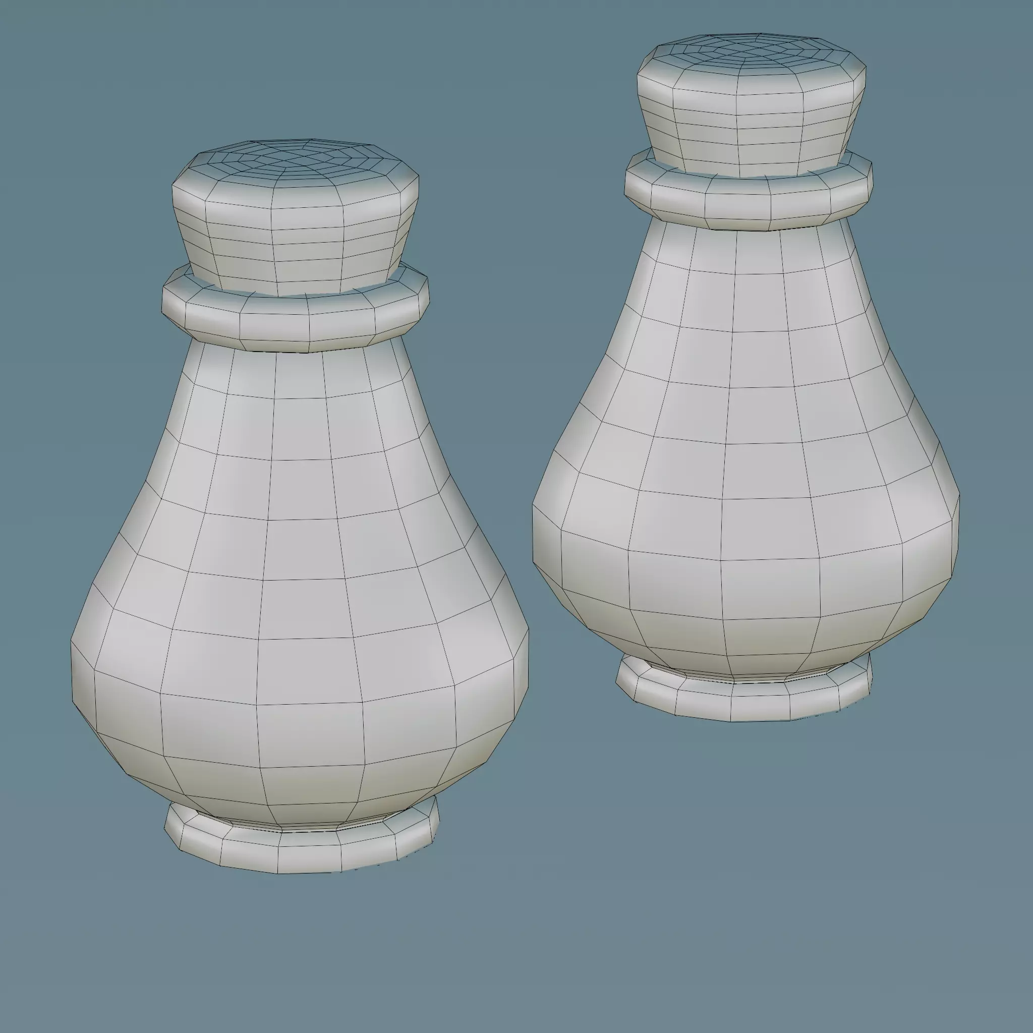 Low-Poly RPG Potions Pack - Game Ready Pack Low-poly 3D model_10