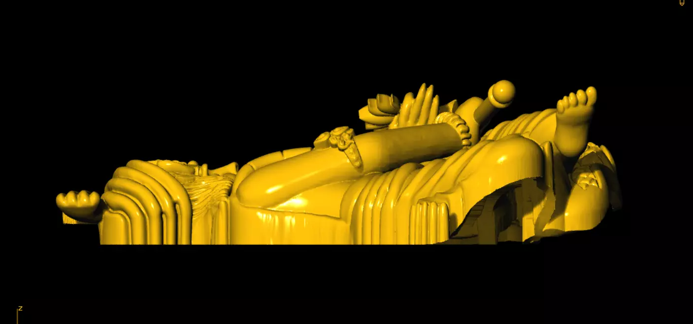 radha krishna 3d printed model 3D print model_3