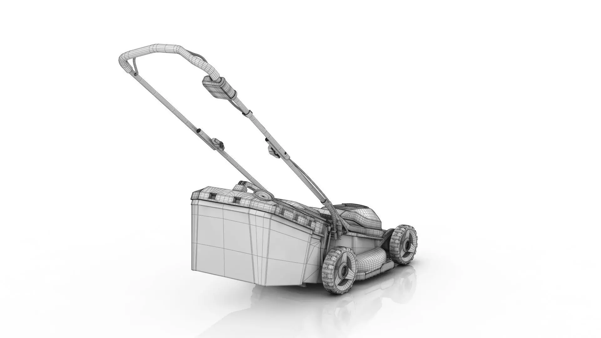 WORX Lawn Mower 3D model_10