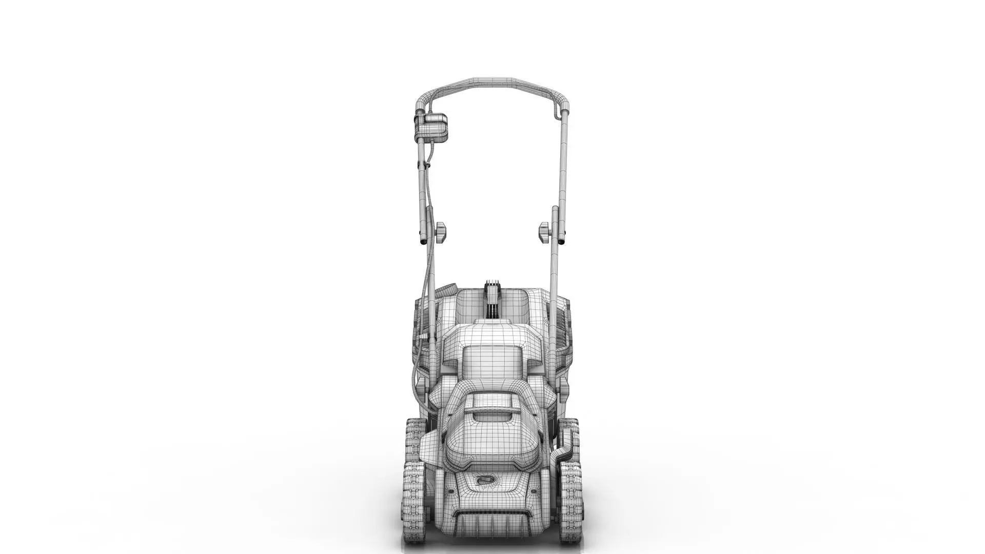 WORX Lawn Mower 3D model_11