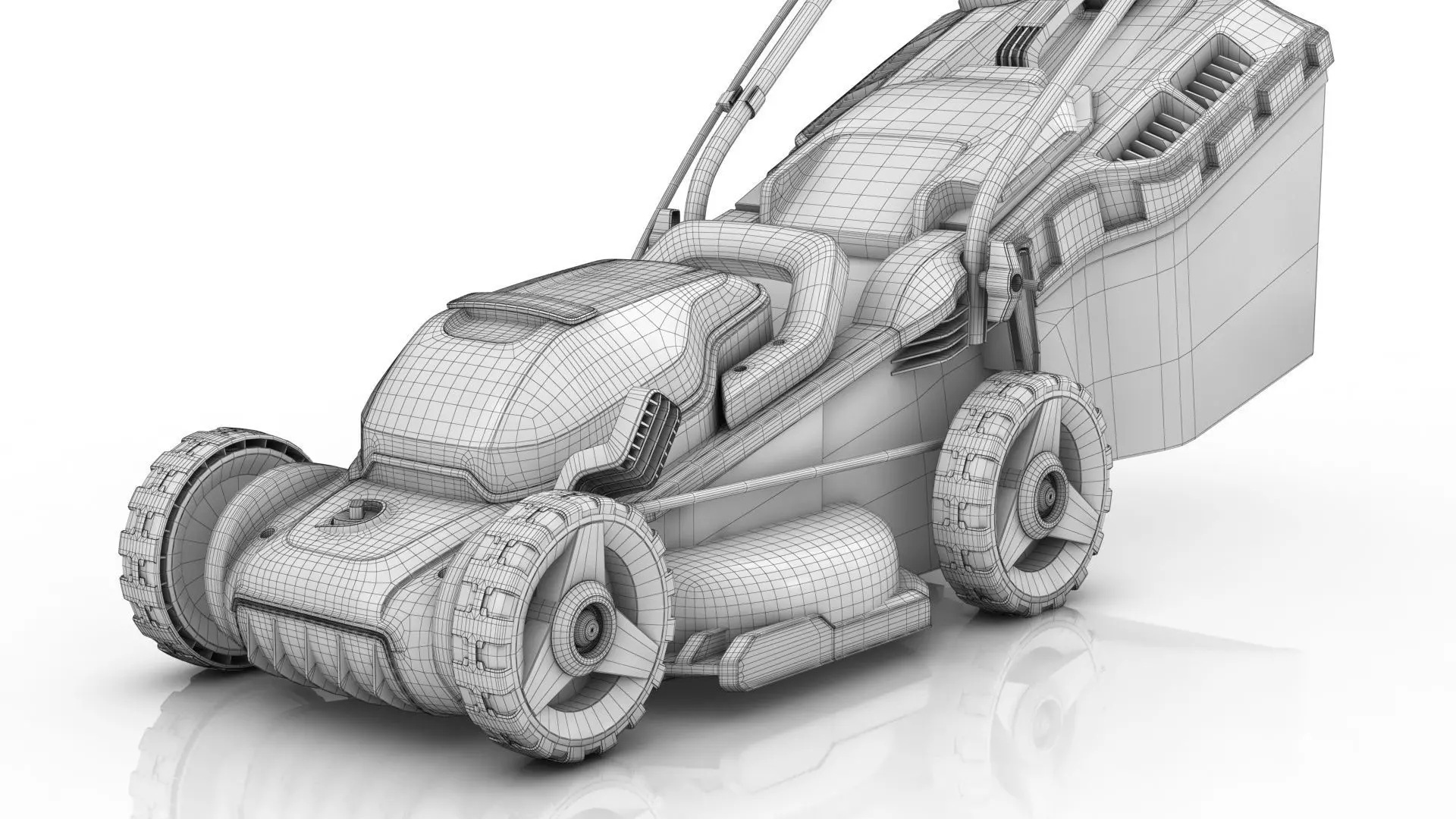 WORX Lawn Mower 3D model_17