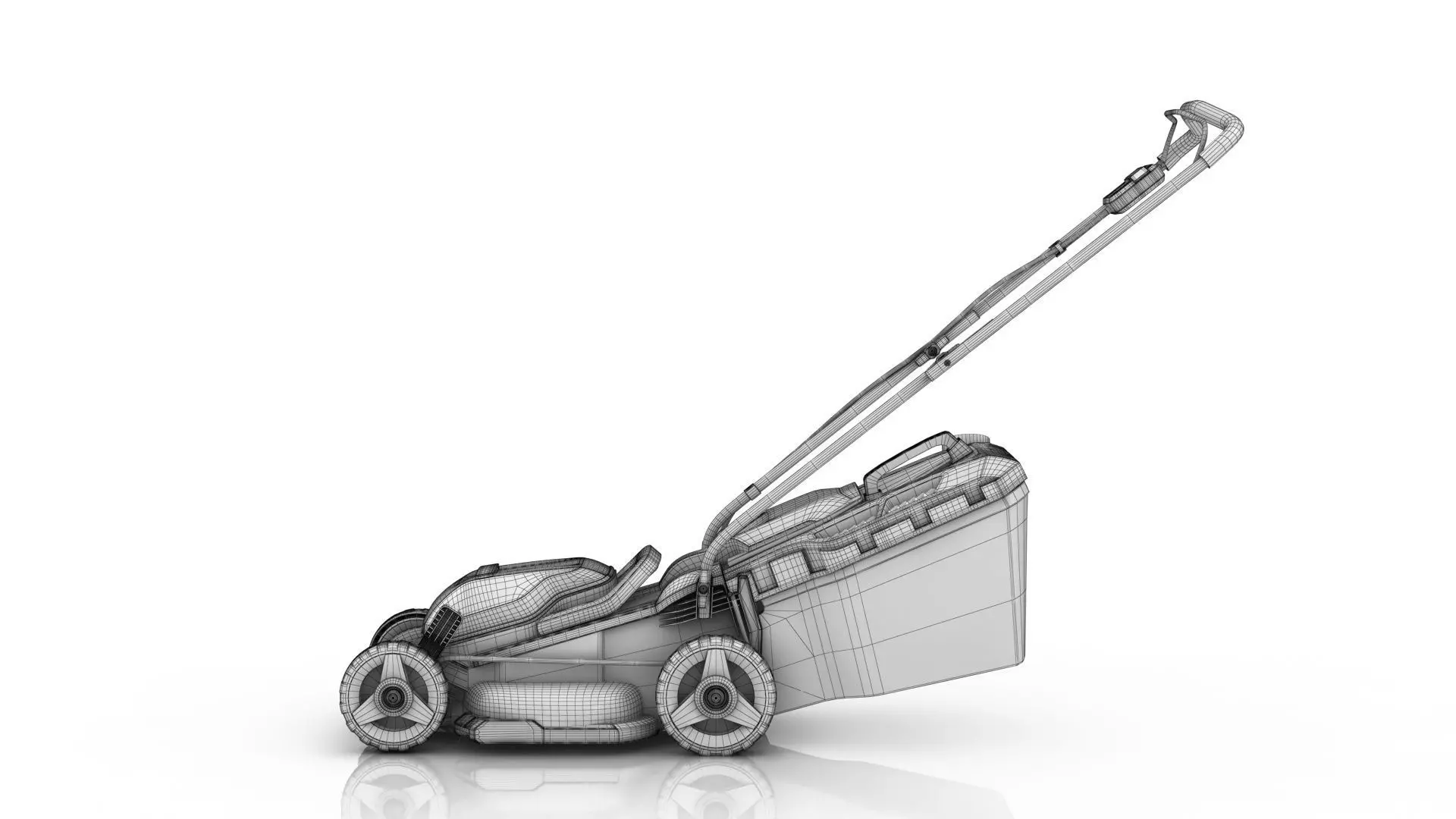 WORX Lawn Mower 3D model_12