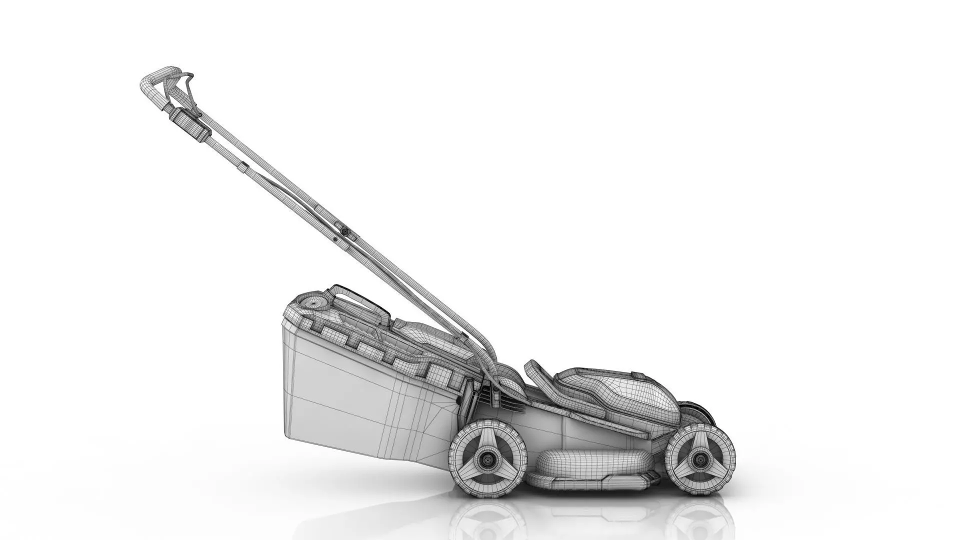 WORX Lawn Mower 3D model_13