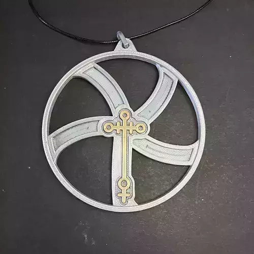 Krull Glaive Pendant 3D print model