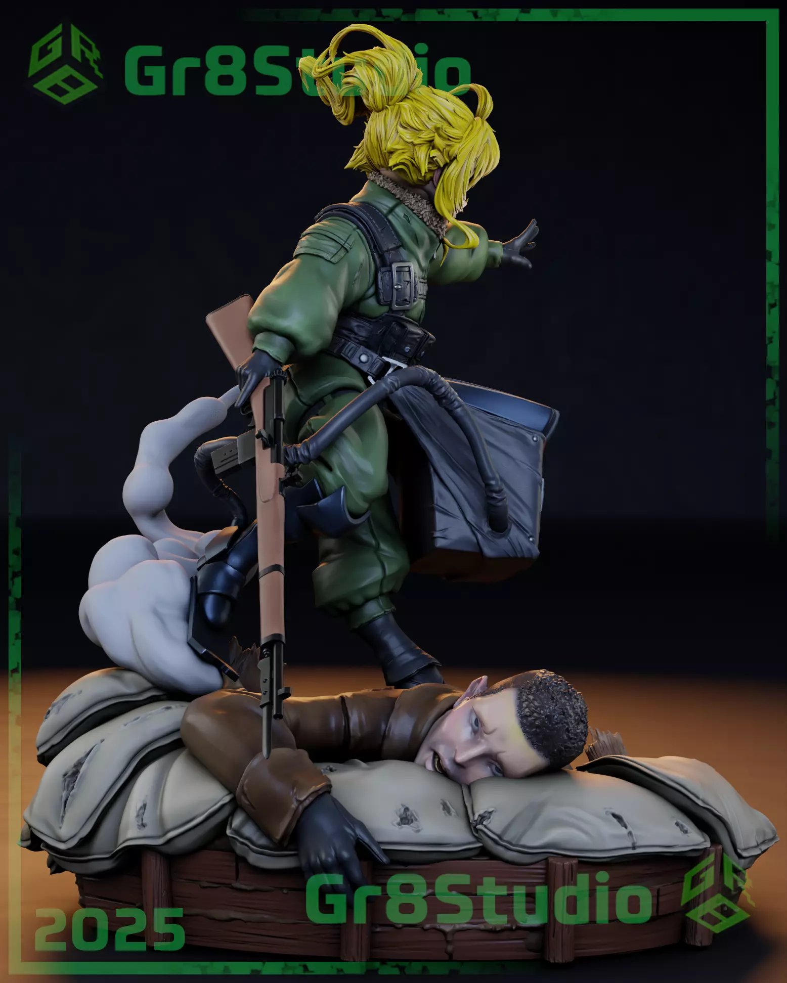 Tanya von Degurechaff - Youjo Senki 3D print model_4