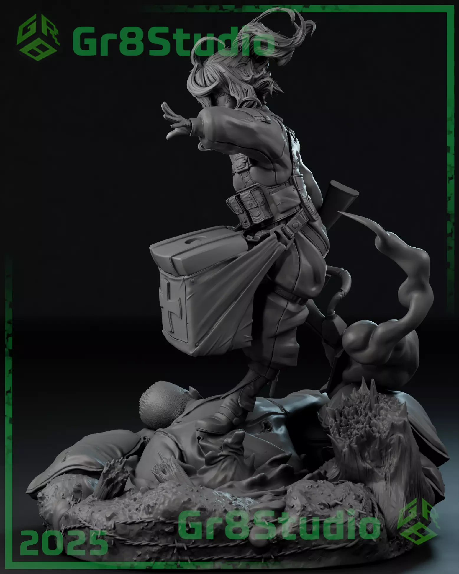 Tanya von Degurechaff - Youjo Senki 3D print model_7